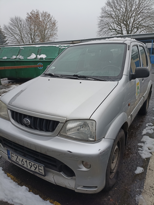 Informacja o sprzedaży samochodu marki Daihatsu
