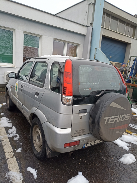Informacja o sprzedaży samochodu marki Daihatsu